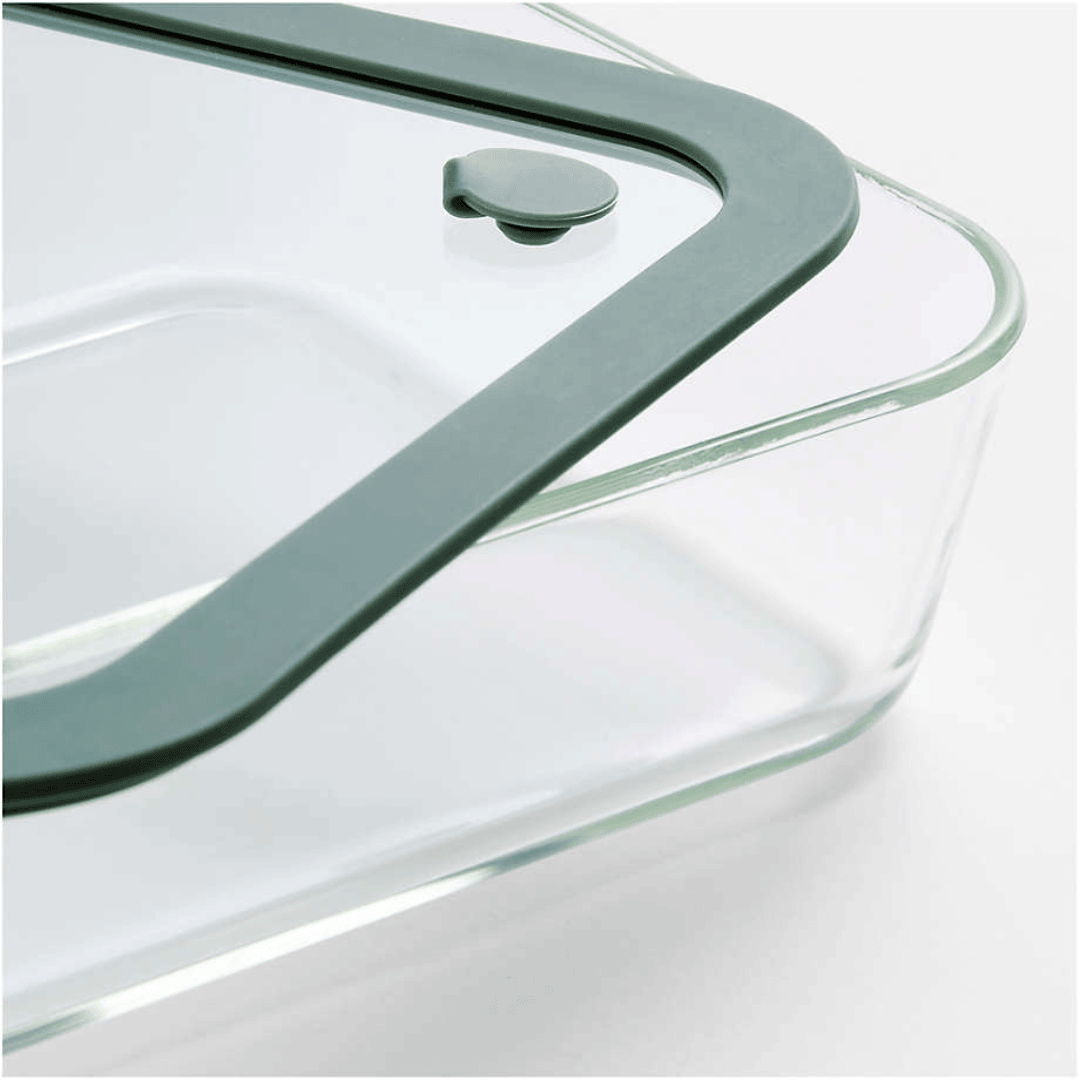 Interlude 7-Piece Premium Borosilicate Glass Food Storage Set