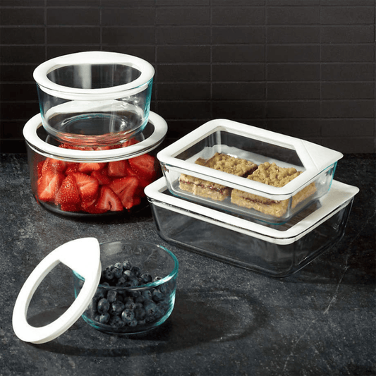 Airtight Oven-Safe Ultimate 5-Piece Glass Storage Set